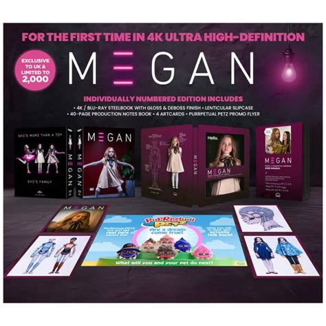 M3gan Collectors Edition 4K Ultra HD Steelbook 4K